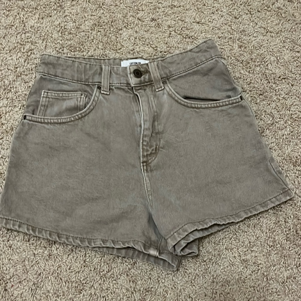 denim shorts